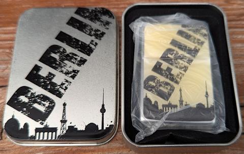 Germany Berlin ZIPPO in case new never used high quality lighter