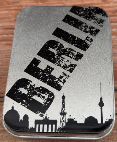 Germany Berlin ZIPPO in case new never used high quality lighter
