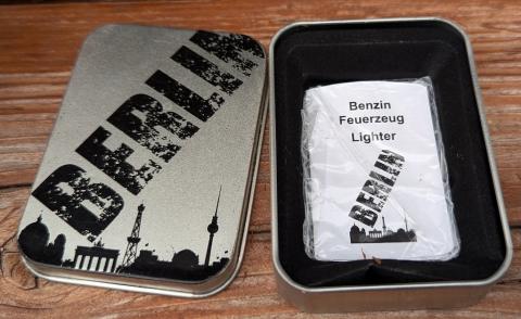Germany Berlin ZIPPO in case new never used high quality lighter