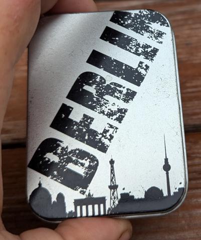 Germany Berlin ZIPPO in case new never used high quality lighter