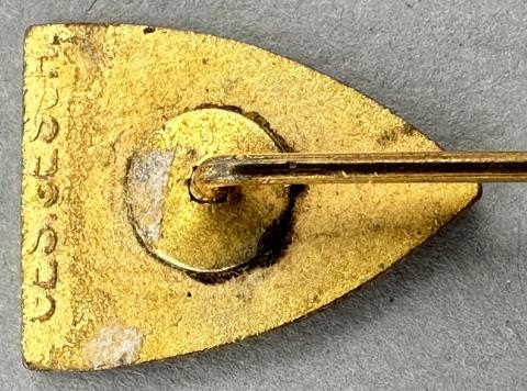 Germany WW1 Prussia Lighthouse Kyffhauser 1786 Land Forces Veterans Stickpin Marked Ges. Gesch
