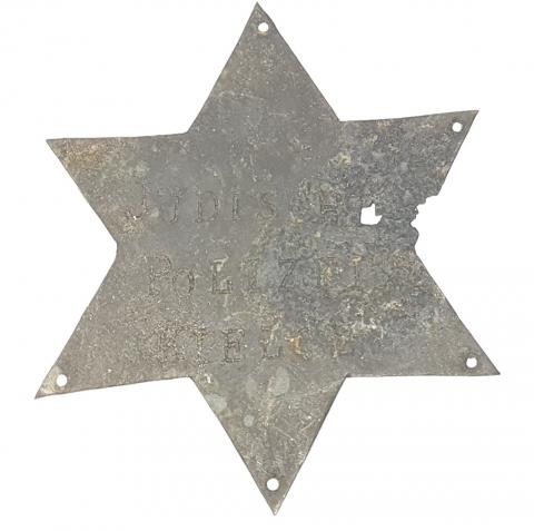 GETTO Star of David JUDISCHE POLIZEI Judischer Ordnungsdienst Jewish Police Ghetto