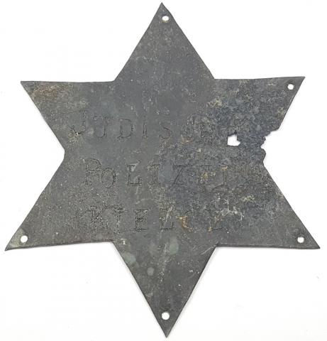 GETTO Star of David JUDISCHE POLIZEI Judischer Ordnungsdienst Jewish Police Ghetto