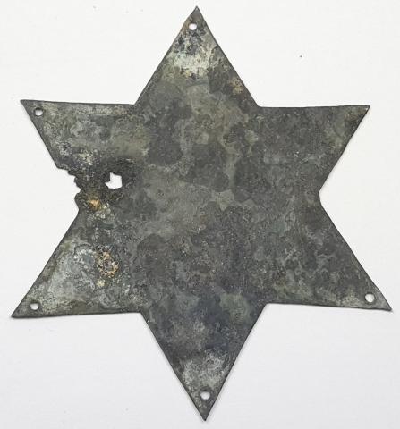 GETTO Star of David JUDISCHE POLIZEI Judischer Ordnungsdienst Jewish Police Ghetto