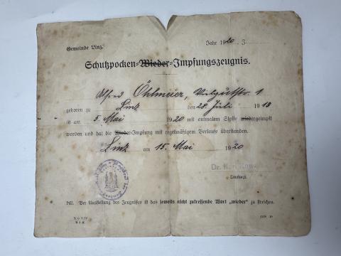 GROUPING Documents and ID from one soldier Panzer division Soldbuch Wehrpass iron cross award etc