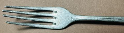 Holocaust Jew Jewish Ghetto Getto STAR OF DAVID silverware fork with initials