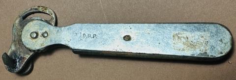 Holocaust Zyklon B canister can openeer used in concentration camp by d.r.m henckels