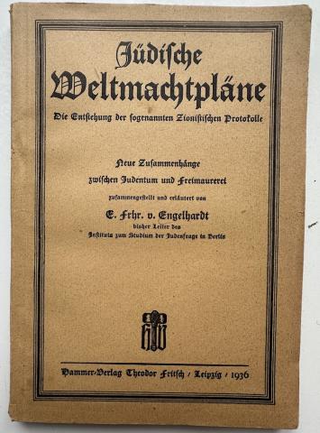 In 1934-1935, Engelhardt was head of the Institute for the Study of the Jewish Question, which was affiliated with the Propaganda Ministry.