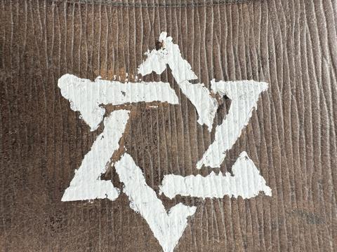 Jewish Jew Star of David deportation Lodz Ghetto Litzmannstadt Getto original artifact