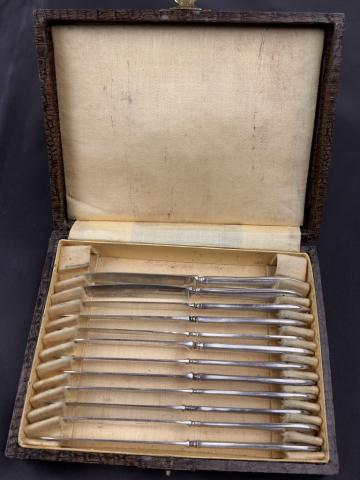 Star of David Theresienstadt Ghetto silverware jew jewish Czech Teresin camp