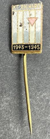 KT-Richard concentation camp stickpin stick pin Czech Jew Jewish