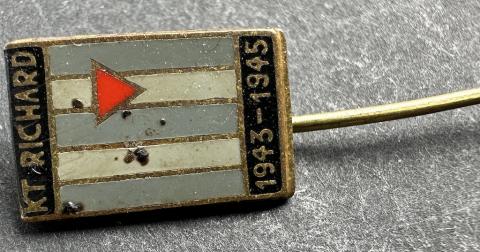 KT-Richard concentation camp stickpin stick pin Czech Jew Jewish