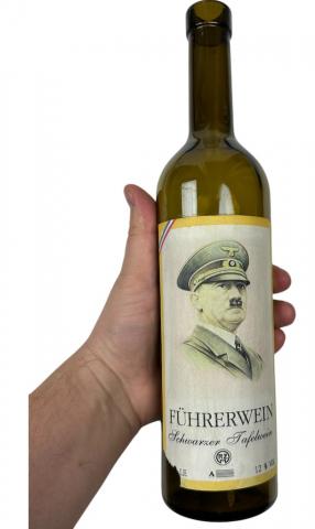 SCARCE WW2 German Nazi Adolf Hitler Fuhrer wine bottle AH Fuhrerwein