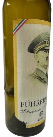 SCARCE WW2 German Nazi Adolf Hitler Fuhrer wine bottle AH Fuhrerwein