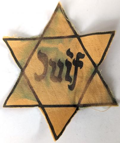 Star of David JUIF from France Holocaust Ghetto Getto Jew Jewish