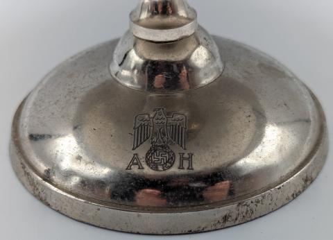 Third reich Adolf hitler AH monogram silverware large TRAY from the BERGHOF eagle nest Fuhrer house