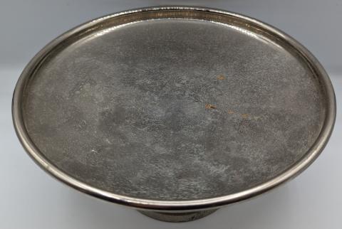 Third reich Adolf hitler AH monogram silverware large TRAY from the BERGHOF eagle nest Fuhrer house