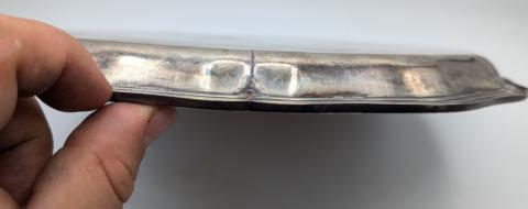 Third reich Adolf hitler AH monogram silverware BERGHOF eagle nest Fuhrer house original authentic genuine for sale Third reich Adolf hitler AH monogram silverware BERGHOF eagle nest Fuhrer house original authentic genuine for sale