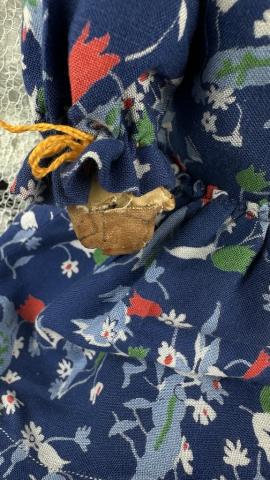 Jewish getto holocaust artifact original yellow STAR OF DAVID GHETTO TOY Jew child doll puppet Jewish getto holocaust artifact original yellow STAR OF DAVID GHETTO TOY Jew child doll puppet