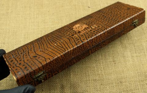 original for sale WAFFEN SS TOTENKOPF set SS runes SS skull case silverware