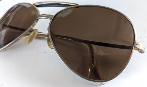 Vintage AVIATOR sunglasses Pilot Airplane Aircraft Luftwaffe