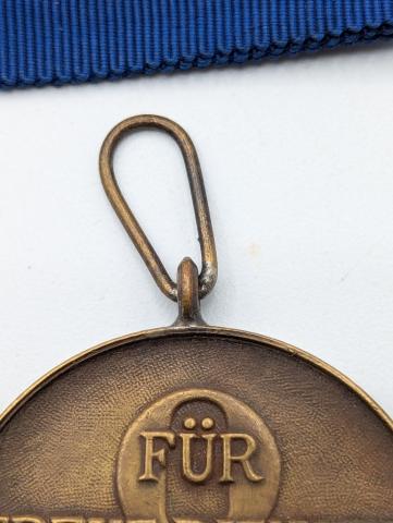 WAFFEN SS 8 years long faithful services in the SS medal award MINT original authentic genuine