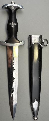 WAFFEN SS early honour dagger FULL ROHM inscription by Gottlieb Hammesfahr