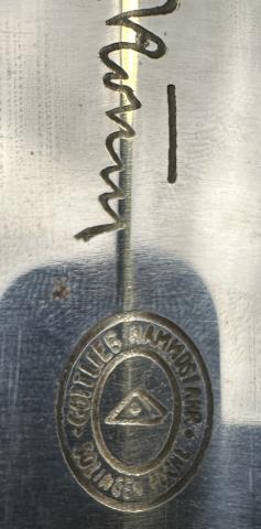 WAFFEN SS early honour dagger FULL ROHM inscription by Gottlieb Hammesfahr