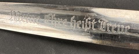 Waffen SS enlisted DAGGER Transitional RZM 1053/38 early boker eickhorn solingen himmler honor