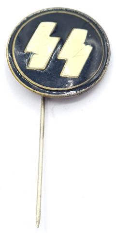 Waffen SS membership stick pin stickpin rzm marked enamel