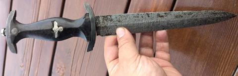 WAFFEN SS dagger dague allemande original for sale rzm eickhorn chained himmler