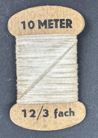 WAFFEN SS sewing thread for SS uniform fabrik in Concentration Camp DACHAU