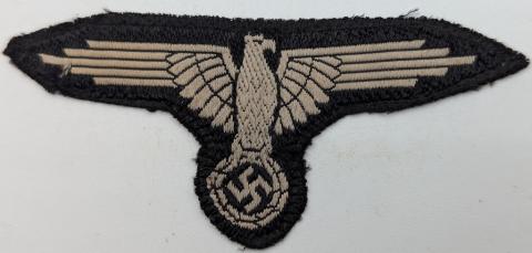 WAFFEN SS TOTENKOPF cloth EAGLE insigna for M43 SS TUNIC SLEEVE original genuine authentic for sale