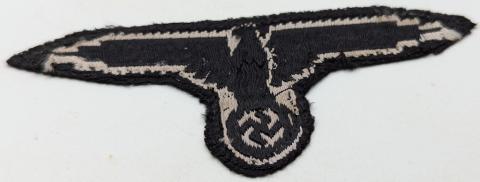 WAFFEN SS TOTENKOPF cloth EAGLE insigna for M43 SS TUNIC SLEEVE original genuine authentic for sale