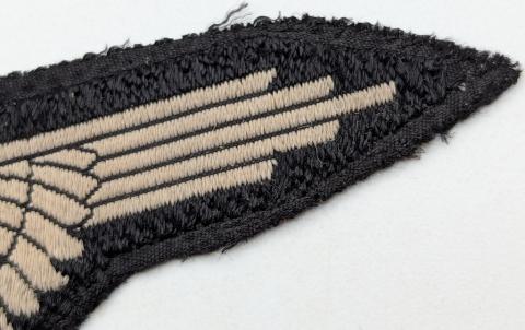 WAFFEN SS TOTENKOPF cloth EAGLE insigna for M43 SS TUNIC SLEEVE original genuine authentic for sale