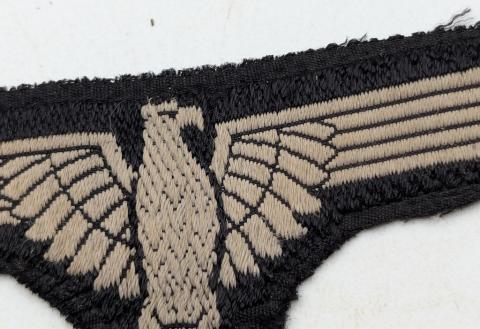 WAFFEN SS TOTENKOPF cloth EAGLE insigna for M43 SS TUNIC SLEEVE original genuine authentic for sale