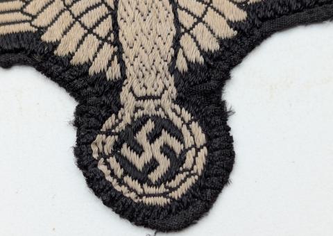 WAFFEN SS TOTENKOPF cloth EAGLE insigna for M43 SS TUNIC SLEEVE original genuine authentic for sale