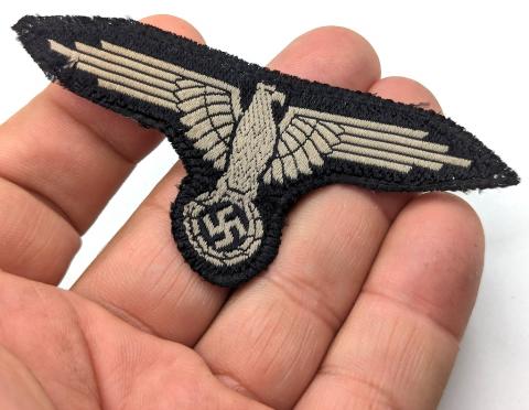 WAFFEN SS TOTENKOPF cloth EAGLE insigna for M43 SS TUNIC SLEEVE original genuine authentic for sale