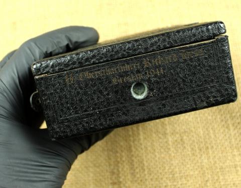 WAFFEN SS Totenkopf PROPAGANDA folding camera SS runes NAMED field gear militaria wwii