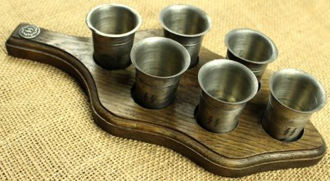 WAFFEN SS TOTENKOPF set SS cups silverware tk panzer original genuine for sale