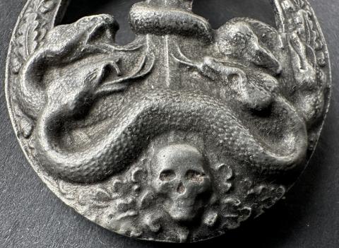 Wehrmacht Waffen SS antipartisan Bandit-warfare Badge Bandenkampfabzeichen Heinrich Himmler