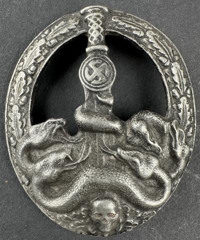 Wehrmacht Waffen SS antipartisan Bandit-warfare Badge Bandenkampfabzeichen Heinrich Himmler