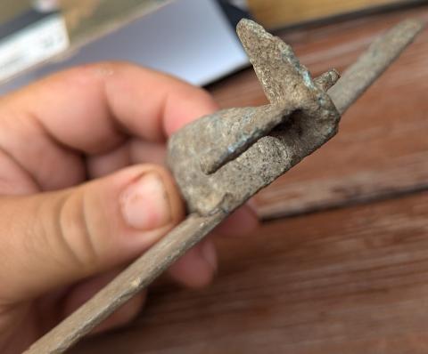 WW2 German 1930s children aircraft airplane hand made toy luftwaffe