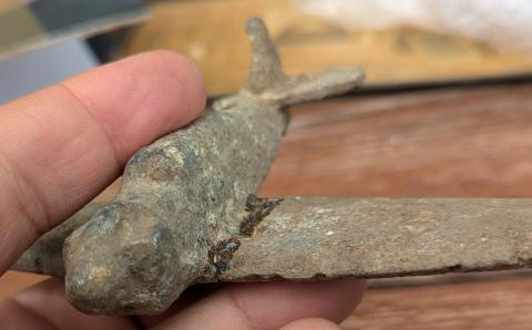 WW2 German 1930s children aircraft airplane hand made toy luftwaffe