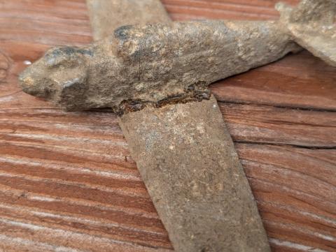 WW2 German 1930s children aircraft airplane hand made toy luftwaffe