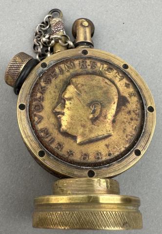 WW2 German Nazi Adolf Hitler NSDAP commemorative fancy lighter WORKING