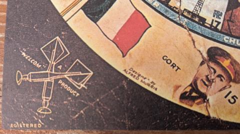 WW2 German Nazi Adolf Hitler propaganda board game poster fac simile