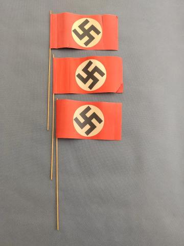 WW2 German Nazi Austria annexation patriotic Czech FLAG swastika genuine