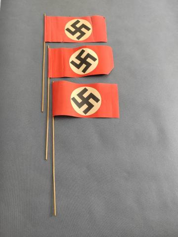 WW2 German Nazi Austria annexation patriotic Czech FLAG swastika genuine