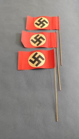 WW2 German Nazi Austria annexation patriotic Czech FLAG swastika genuine